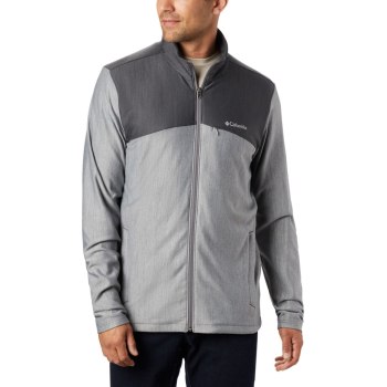 Columbia Jas Heren, Maxtrail Midlayer Fleece Grijs, 51WLOSJXV